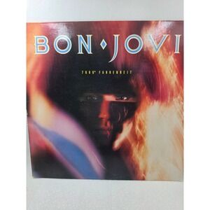 Bon Jovi 7800 Fahrenheit Vinyl LP 1985 Mercury 422-824 509-1 M-1 Rock Record